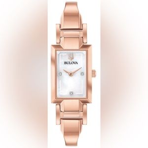 Bulova Women’s Rose Tone Watch - brand new, with tags